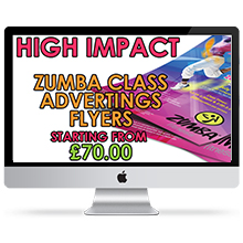 Zumba Printing Range Depth Charge Designs