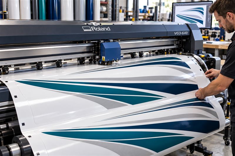 Printing and cutting in the workshop