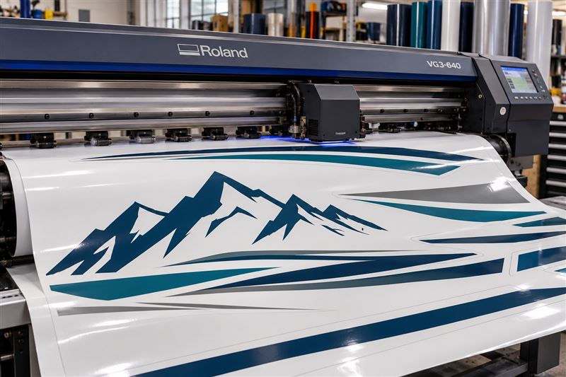 Motorhome graphics: in production