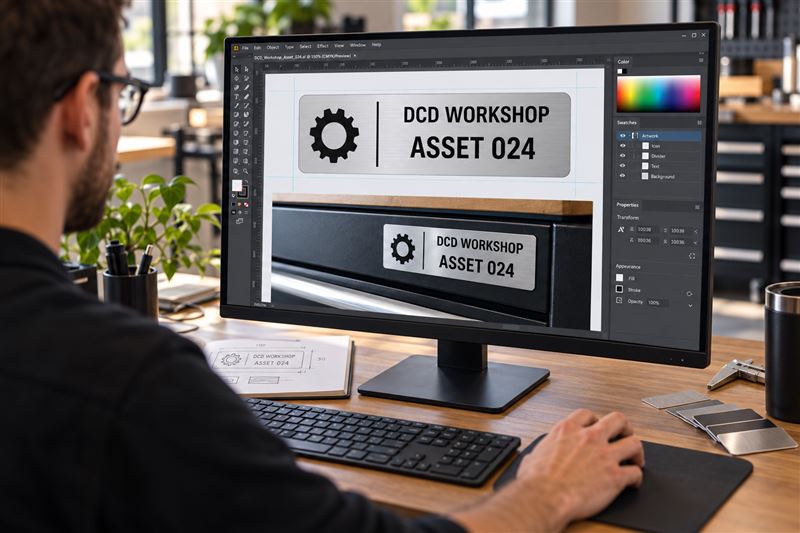 Designed on screen
