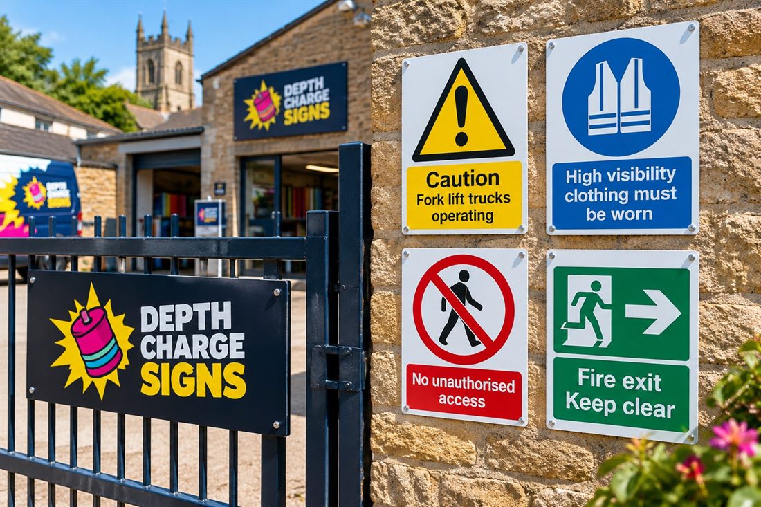 Gallery: Signs, Vehicle Graphics & Stickers | Depth Charge Signs, Helmsley